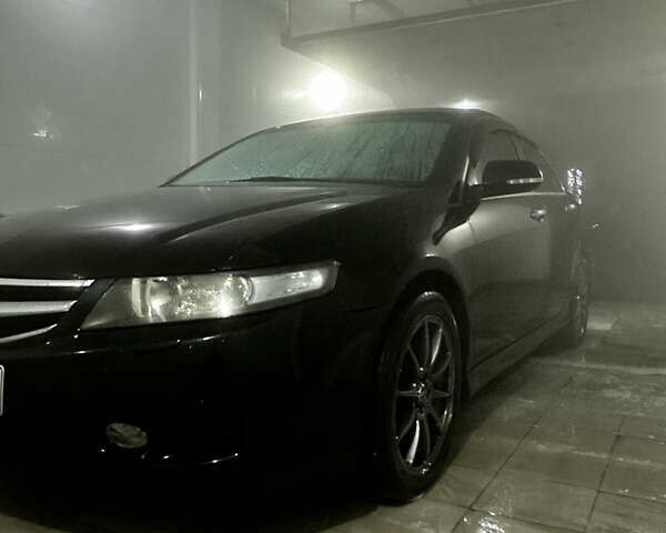 Черный Хонда Аккорд, объемом двигателя 2.4 л и пробегом 339 тыс. км за 6400 $, фото 18 на Automoto.ua