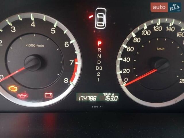 Черный Хонда Аккорд, объемом двигателя 2.35 л и пробегом 175 тыс. км за 7300 $, фото 8 на Automoto.ua
