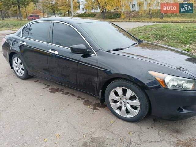 Черный Хонда Аккорд, объемом двигателя 3.5 л и пробегом 270 тыс. км за 8999 $, фото 11 на Automoto.ua