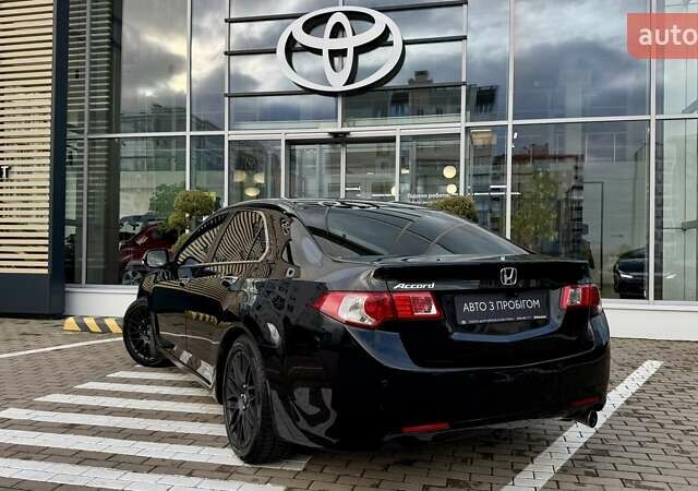 Черный Хонда Аккорд, объемом двигателя 2 л и пробегом 239 тыс. км за 10500 $, фото 3 на Automoto.ua