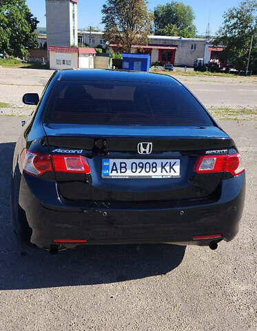 Черный Хонда Аккорд, объемом двигателя 2.4 л и пробегом 250 тыс. км за 8999 $, фото 12 на Automoto.ua