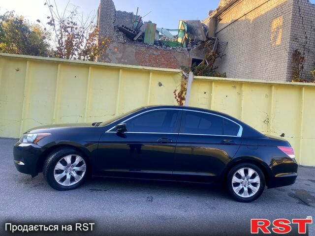 Черный Хонда Аккорд, объемом двигателя 2.4 л и пробегом 215 тыс. км за 6200 $, фото 2 на Automoto.ua