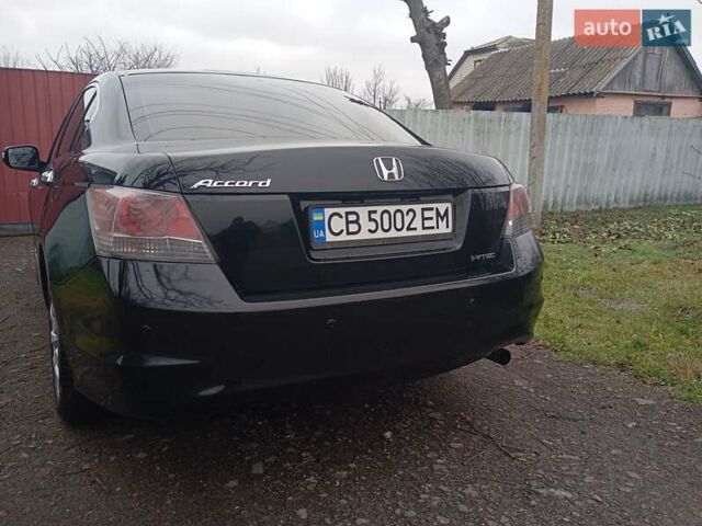 Черный Хонда Аккорд, объемом двигателя 2.35 л и пробегом 175 тыс. км за 7300 $, фото 1 на Automoto.ua