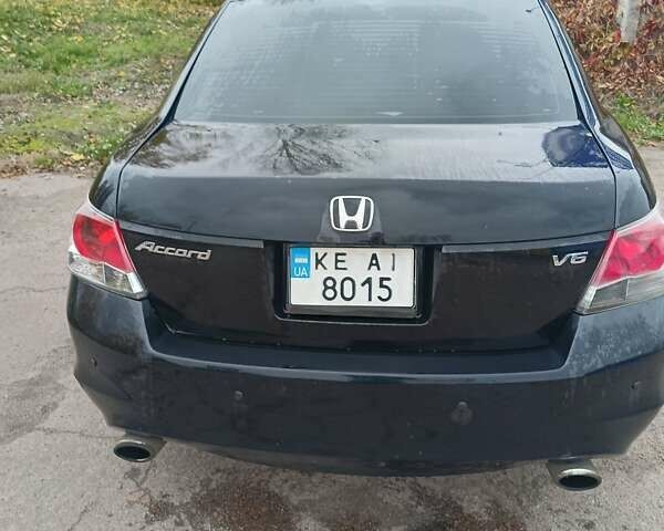 Черный Хонда Аккорд, объемом двигателя 3.5 л и пробегом 270 тыс. км за 8999 $, фото 3 на Automoto.ua