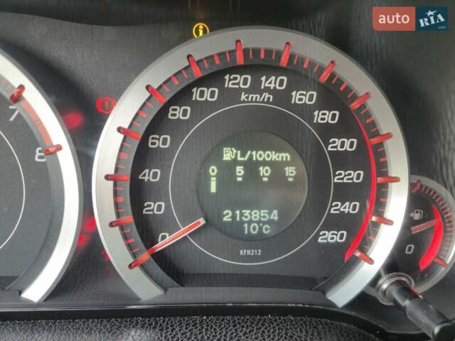 Черный Хонда Аккорд, объемом двигателя 2.35 л и пробегом 213 тыс. км за 9200 $, фото 10 на Automoto.ua