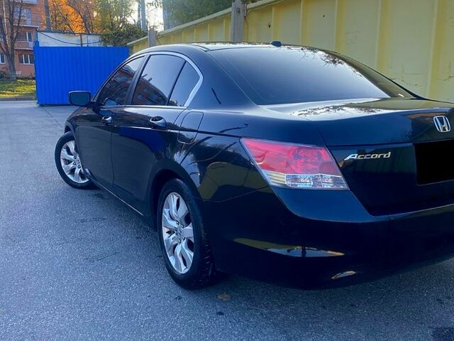 Черный Хонда Аккорд, объемом двигателя 2.4 л и пробегом 215 тыс. км за 6200 $, фото 3 на Automoto.ua