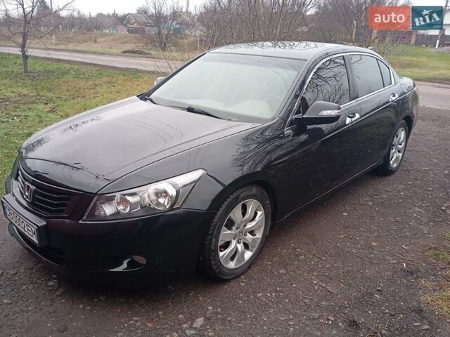 Черный Хонда Аккорд, объемом двигателя 2.35 л и пробегом 175 тыс. км за 7300 $, фото 2 на Automoto.ua
