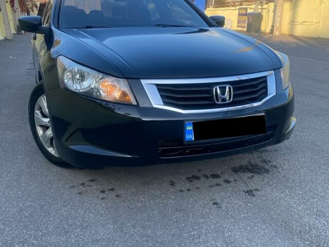 Черный Хонда Аккорд, объемом двигателя 2.4 л и пробегом 215 тыс. км за 6200 $, фото 2 на Automoto.ua