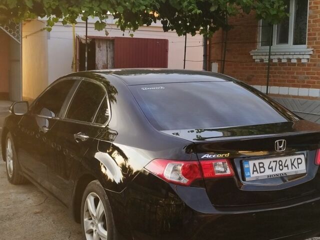 Черный Хонда Аккорд, объемом двигателя 2.4 л и пробегом 202 тыс. км за 8200 $, фото 3 на Automoto.ua