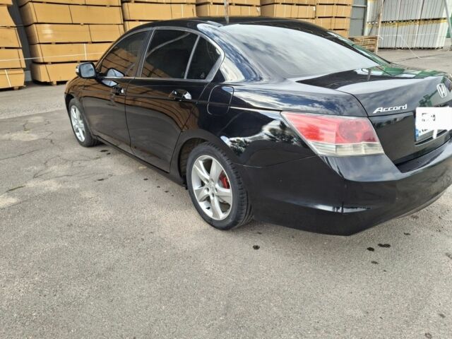 Черный Хонда Аккорд, объемом двигателя 2.4 л и пробегом 356 тыс. км за 7300 $, фото 2 на Automoto.ua