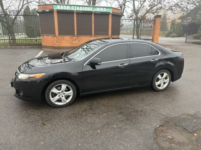 Черный Хонда Аккорд, объемом двигателя 2.4 л и пробегом 256 тыс. км за 9200 $, фото 2 на Automoto.ua