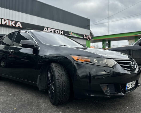 Черный Хонда Аккорд, объемом двигателя 2.4 л и пробегом 272 тыс. км за 9700 $, фото 19 на Automoto.ua