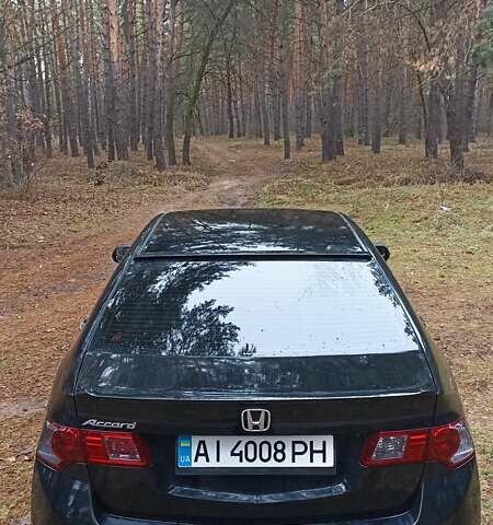 Черный Хонда Аккорд, объемом двигателя 2 л и пробегом 150 тыс. км за 10800 $, фото 3 на Automoto.ua