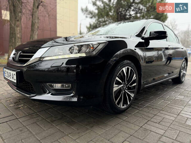 Черный Хонда Аккорд, объемом двигателя 3.5 л и пробегом 85 тыс. км за 16999 $, фото 3 на Automoto.ua