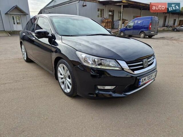 Черный Хонда Аккорд, объемом двигателя 3.47 л и пробегом 225 тыс. км за 9300 $, фото 3 на Automoto.ua