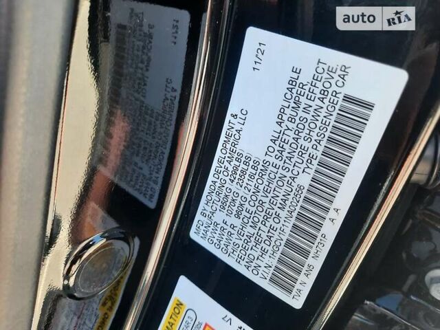 Чорний Хонда Аккорд, об'ємом двигуна 1.5 л та пробігом 28 тис. км за 21800 $, фото 20 на Automoto.ua