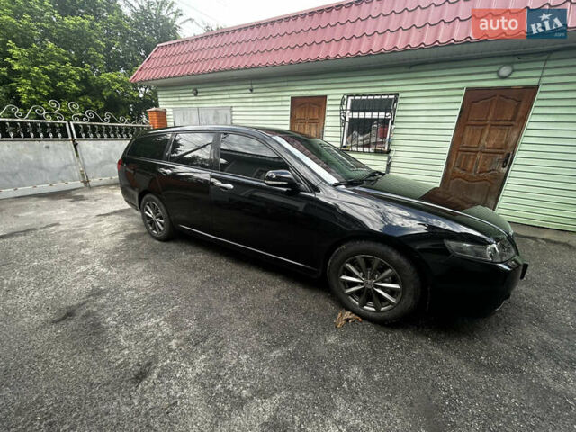 Черный Хонда Аккорд, объемом двигателя 2 л и пробегом 394 тыс. км за 4600 $, фото 2 на Automoto.ua