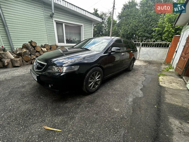 Черный Хонда Аккорд, объемом двигателя 2 л и пробегом 394 тыс. км за 4600 $, фото 1 на Automoto.ua