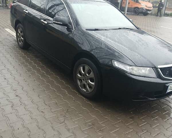 Черный Хонда Аккорд, объемом двигателя 2 л и пробегом 194 тыс. км за 5500 $, фото 1 на Automoto.ua