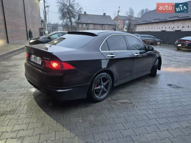 Коричневый Хонда Аккорд, объемом двигателя 2.4 л и пробегом 210 тыс. км за 5999 $, фото 10 на Automoto.ua