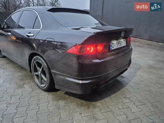 Коричневый Хонда Аккорд, объемом двигателя 2.4 л и пробегом 210 тыс. км за 5999 $, фото 11 на Automoto.ua