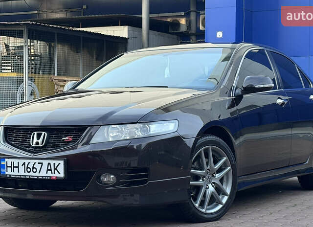 Коричневый Хонда Аккорд, объемом двигателя 2.4 л и пробегом 113 тыс. км за 8900 $, фото 2 на Automoto.ua