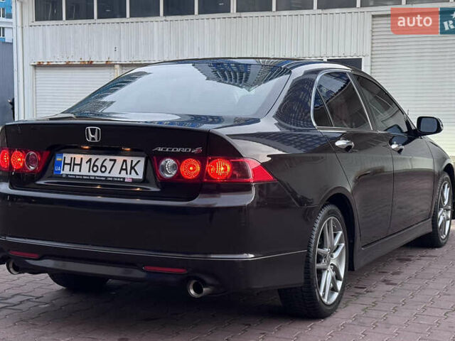 Коричневый Хонда Аккорд, объемом двигателя 2.4 л и пробегом 113 тыс. км за 8900 $, фото 10 на Automoto.ua