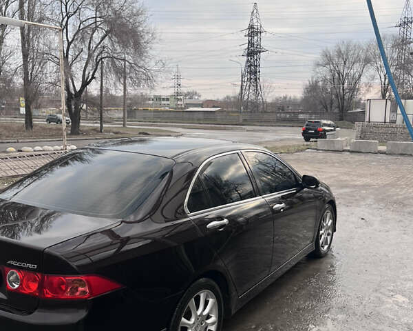 Коричневый Хонда Аккорд, объемом двигателя 2.4 л и пробегом 245 тыс. км за 7800 $, фото 3 на Automoto.ua