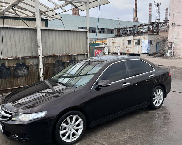 Коричневый Хонда Аккорд, объемом двигателя 2.4 л и пробегом 245 тыс. км за 7800 $, фото 1 на Automoto.ua