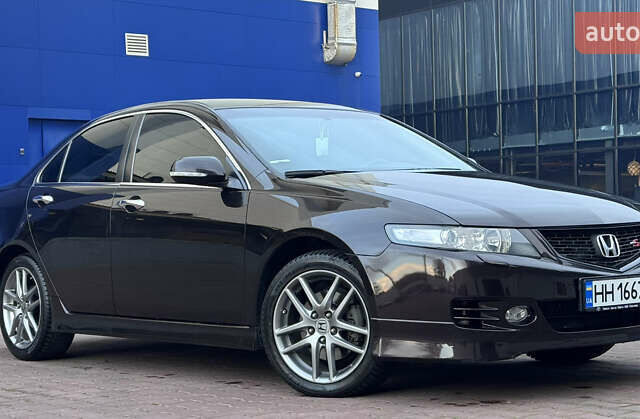 Коричневый Хонда Аккорд, объемом двигателя 2.4 л и пробегом 113 тыс. км за 8900 $, фото 5 на Automoto.ua
