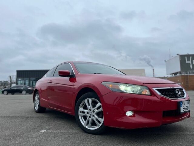 Красный Хонда Аккорд, объемом двигателя 2.4 л и пробегом 135 тыс. км за 7400 $, фото 1 на Automoto.ua