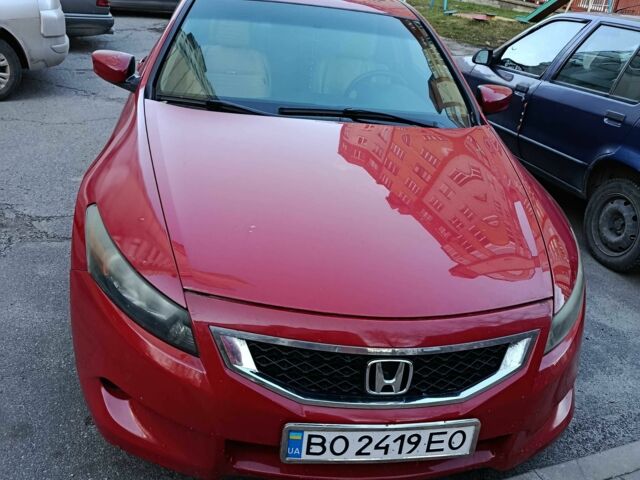 Красный Хонда Аккорд, объемом двигателя 2.4 л и пробегом 112 тыс. км за 7500 $, фото 7 на Automoto.ua