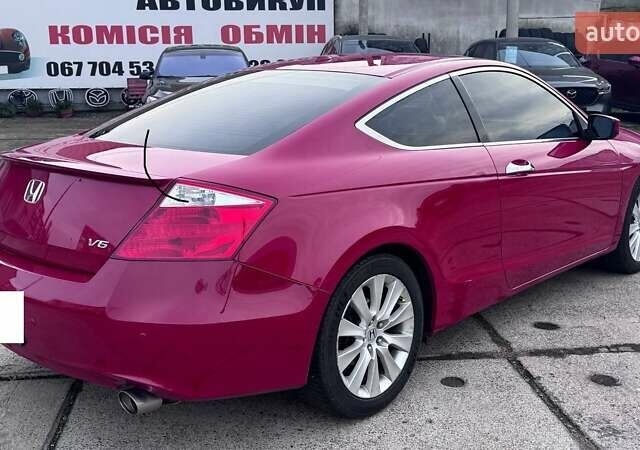 Красный Хонда Аккорд, объемом двигателя 3.5 л и пробегом 187 тыс. км за 7999 $, фото 10 на Automoto.ua