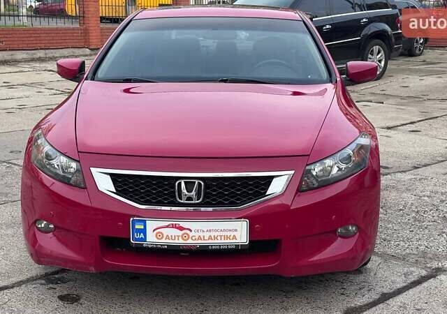 Красный Хонда Аккорд, объемом двигателя 3.5 л и пробегом 187 тыс. км за 7999 $, фото 4 на Automoto.ua