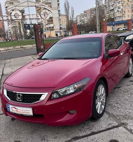 Красный Хонда Аккорд, объемом двигателя 3.5 л и пробегом 187 тыс. км за 7999 $, фото 1 на Automoto.ua