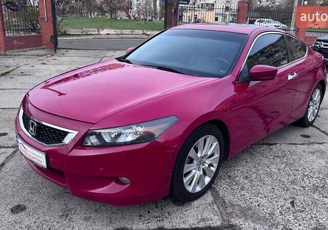Красный Хонда Аккорд, объемом двигателя 3.5 л и пробегом 187 тыс. км за 7999 $, фото 3 на Automoto.ua