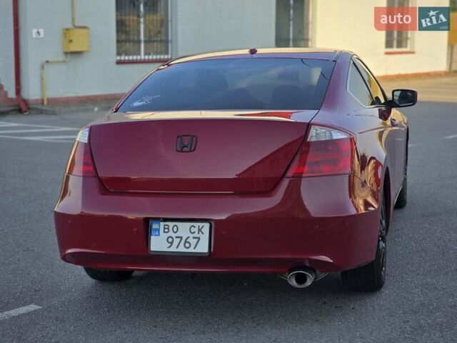 Красный Хонда Аккорд, объемом двигателя 2.4 л и пробегом 248 тыс. км за 7777 $, фото 11 на Automoto.ua