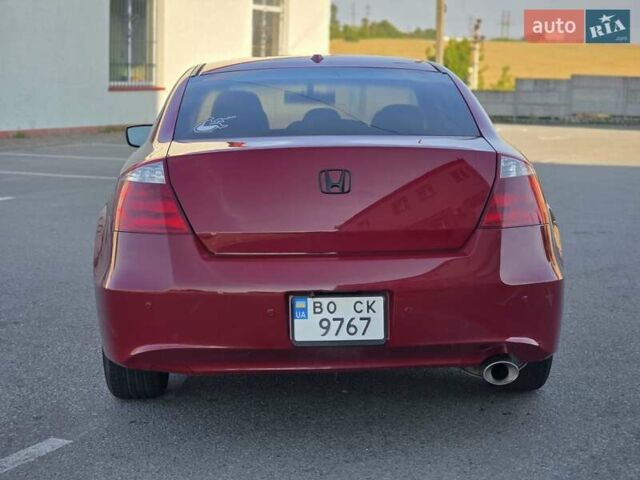 Красный Хонда Аккорд, объемом двигателя 2.4 л и пробегом 248 тыс. км за 7777 $, фото 12 на Automoto.ua