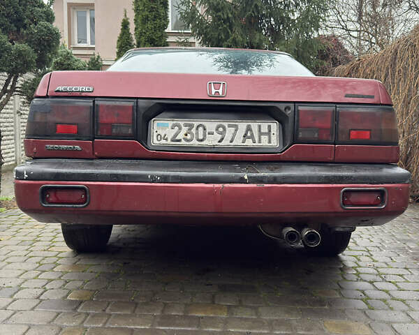 Красный Хонда Аккорд, объемом двигателя 2 л и пробегом 550 тыс. км за 1400 $, фото 4 на Automoto.ua