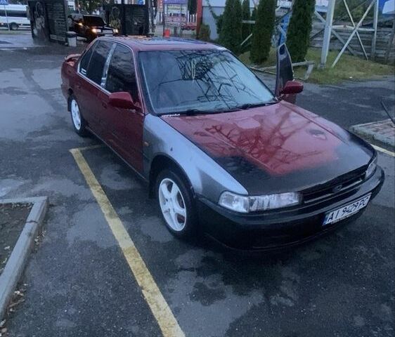 Красный Хонда Аккорд, объемом двигателя 2.2 л и пробегом 400 тыс. км за 1600 $, фото 7 на Automoto.ua