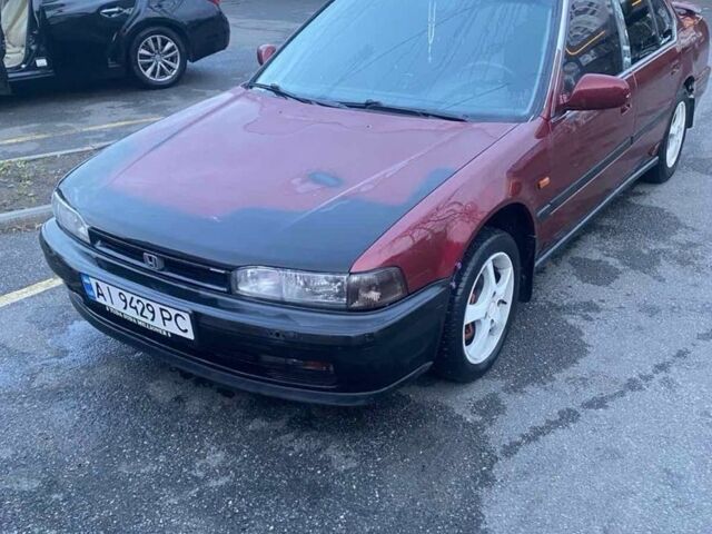 Красный Хонда Аккорд, объемом двигателя 2.2 л и пробегом 400 тыс. км за 1600 $, фото 6 на Automoto.ua