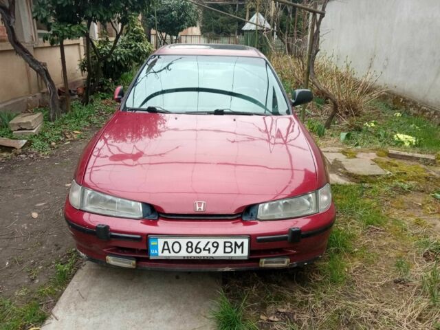 Красный Хонда Аккорд, объемом двигателя 2 л и пробегом 370 тыс. км за 2000 $, фото 5 на Automoto.ua