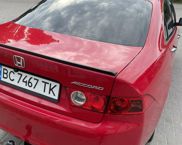 Червоний Хонда Аккорд, об'ємом двигуна 2 л та пробігом 348 тис. км за 6100 $, фото 7 на Automoto.ua