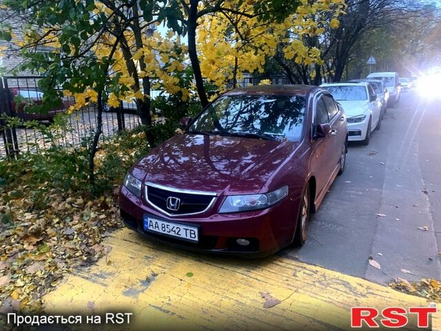 Красный Хонда Аккорд, объемом двигателя 2.4 л и пробегом 300 тыс. км за 5500 $, фото 2 на Automoto.ua