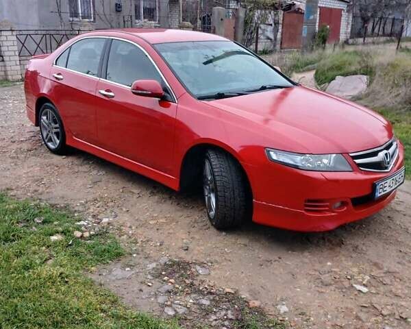 Красный Хонда Аккорд, объемом двигателя 2.35 л и пробегом 256 тыс. км за 6200 $, фото 6 на Automoto.ua