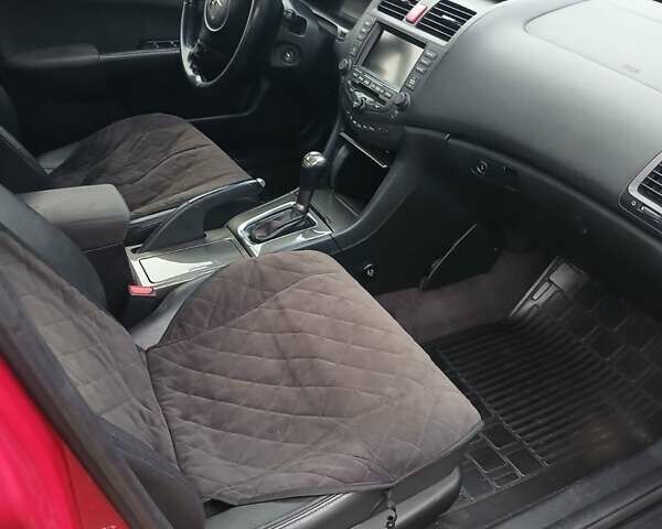 Красный Хонда Аккорд, объемом двигателя 2.35 л и пробегом 256 тыс. км за 6200 $, фото 15 на Automoto.ua