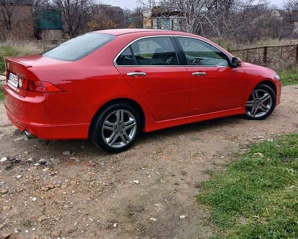 Красный Хонда Аккорд, объемом двигателя 2.35 л и пробегом 256 тыс. км за 6200 $, фото 11 на Automoto.ua