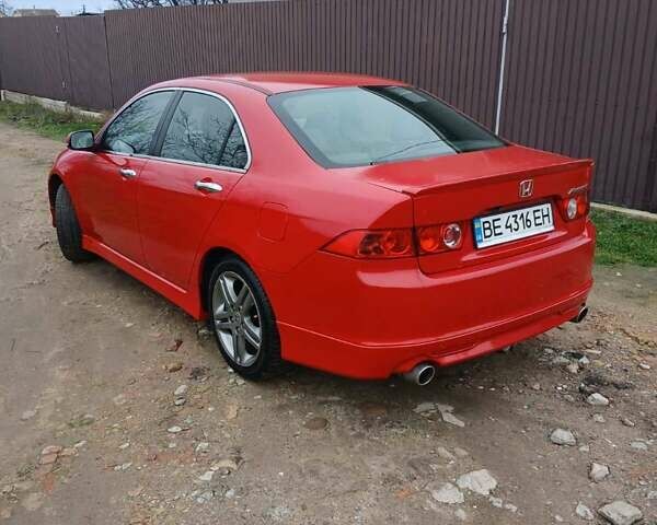 Красный Хонда Аккорд, объемом двигателя 2.35 л и пробегом 256 тыс. км за 6200 $, фото 2 на Automoto.ua