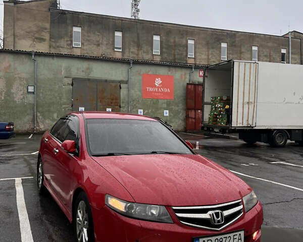 Красный Хонда Аккорд, объемом двигателя 2 л и пробегом 217 тыс. км за 4799 $, фото 1 на Automoto.ua