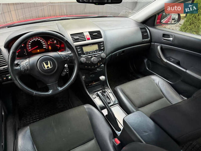 Красный Хонда Аккорд, объемом двигателя 2 л и пробегом 217 тыс. км за 4799 $, фото 7 на Automoto.ua